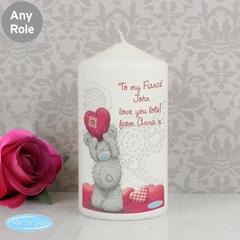 Personalised Me to You Bear Heart Candle Extra Image 3